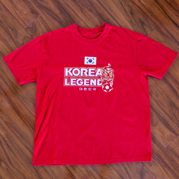 Other - Korea Legend Soccer SS Tee in Red